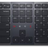 DELL KB900 toetsenbord Kantoor RF draadloos + Bluetooth QWERTZ Duits Grafiet