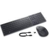 DELL KM900 toetsenbord Inclusief muis Kantoor RF-draadloos + Bluetooth QWERTY US International Grafiet