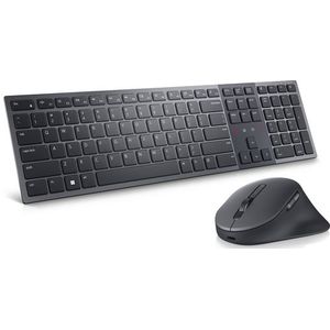 DELL KM900 toetsenbord Inclusief muis Kantoor RF-draadloos + Bluetooth QWERTY US International Grafiet