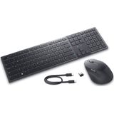 DELL KM900 toetsenbord Inclusief muis Kantoor RF draadloos + Bluetooth QWERTZ Duits Grafiet