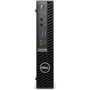 DELL OptiPlex 7010 Plus Intel® Core™ i5 i5-13500T 16 GB DDR5-SDRAM 256 GB SSD Windows 11 Pro MFF Mini PC Zwart