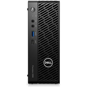 DELL Precision 3260 Intel® Core™ i7 i7-13700 16 GB DDR5-SDRAM 512 GB SSD NVIDIA T400 Windows 11 Pro CFF Workstation Zwart