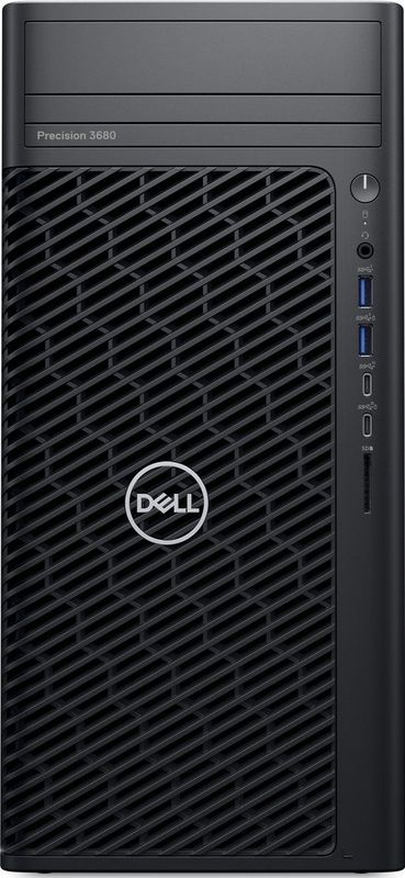 Dell - Precision 3680 - Desktop-pc - Zwart - 32GB RAM - 1TB SSD