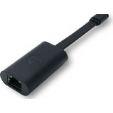 USB-C naar Ethernet Adapter - Zwart - Compact Design - Tot 2,5 Gbps