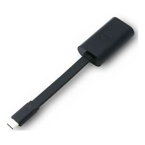 USB-C naar Ethernet Adapter - Zwart - Compact Design - Tot 2,5 Gbps