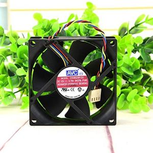 For AVC DS08025R12U 12V 0.70A 4pin 8025 PWM Speed Control Cooling fan