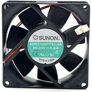 KDE2408PTB1-6 8025 8cm 80mm 80x80x25mm DC24V 3.4W server cooling fan