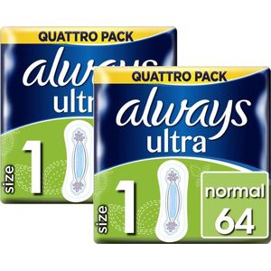 Always Maandverband Ultra Normal 128 verbanden (2x64)