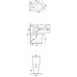 Duoblok Vm X-comfort Verhoogd Rimless