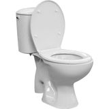 Van Marcke Duoblok Toilet Solution I Ao Aansluiting I Soft-close Aansluiting Wit