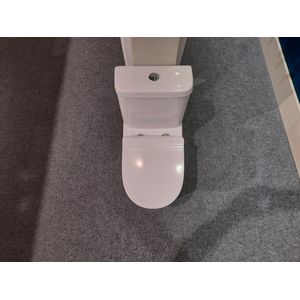 Nemo Go Gustav PACK - Staand Toilet - Wit - Porselein - Softclose en Quickrelease Zitting