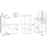 Duoblok Vm Cobra Compleet Staand Toilet