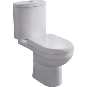 GO by Van Marcke Riele PACK Staand Toilet - Porselein Wit - Softclose