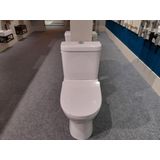 Nemo Go Gustav PACK Staand Toilet – met Softclose en Afneembare Zitting – AO Afvoer – Wit