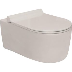 GO by Van Marcke Fleet wandcloset pack softclose takeoff design toiletzitting in duroplast wit