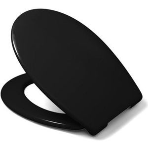 Van Marcke - Sana - Toiletzitting - Zwart - Thermoplast - Softclose