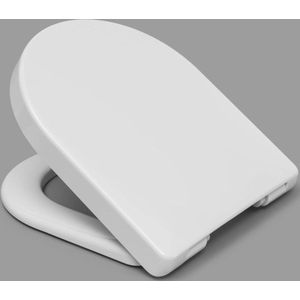 Toiletzitting van marcke monviso take-off softclose thermoplast wit