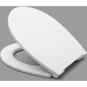 Toiletzitting van marcke roc take-off softclose duroplast wit
