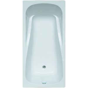 Nemo Spring Sereno inbouwbad acryl 180x85x43cm afvoer D52 235L wit