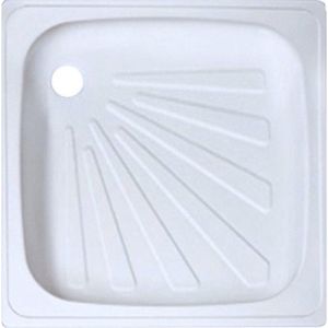 Douchebak Staalplaat Isifix 2.3MM 90X90X15CM Wit
