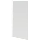 Van Marcke Go Badwand Megalo 750x1300mm 1-delig |4mm Omkeerbaar Helder Veilgheidsglas |regelbaar 740-750mm