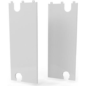 Stelrad set zijpanelen voor radiator type 33 x16cm Staal Wit glans R31010633
