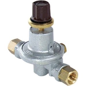Go by Van Marcke regelbare flesontspanner voor propaan 4bar 1/4F x1/4F 810600
