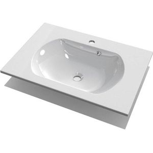 Nemo Start Neva meubelwastafel kunstmarmer 700x500x15 mm wit