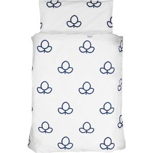 Anel Babygoods - Dekbedovertrek wieg 80x80cm - Nijntje Blauw