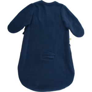 Swoop - slaapzak winter - 60 cm - met mouwen - donkerblauw