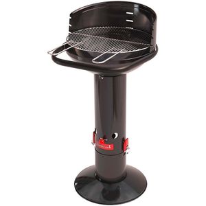 Barbecook Loewy 45 - Houtskool BBQ barbecue - Grilloppervlak 43 cm - Incl. Windscherm, BBQ rooster en asopvangpot - Zwart