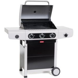 Barbecook Siesta 310 Black Edition - Gas BBQ Barbecue - 3 Branders - Met Zijbrander