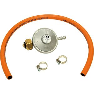 Barbecook Gasregulator - Gasdrukregelaar & Gasslang 37 Mbar - G5 Aansluiting – Belgie & Luxemburg