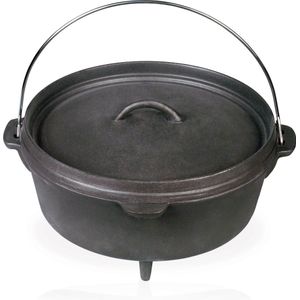 Barbecook - Junko Sudderpot - Dutch Oven - Barbecuepan - Gietijzer - 9L