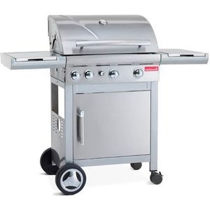 Barbecook Gasbarbecue Kaduva Sst Rvs 11,8kw 133x57x11 Cm