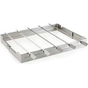 Barbecook - Brochettehouder - Geschikt Voor 5 Brochettes - RVS - 35.5x26.5x4.5cm