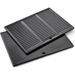Barbecook Bakplaat - BBQ grillplaat - Gietijzer - Zwart - 43x35cm