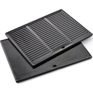 Barbecook Bakplaat - BBQ Grillplaat - Gietijzer - Zwart - 43x35cm