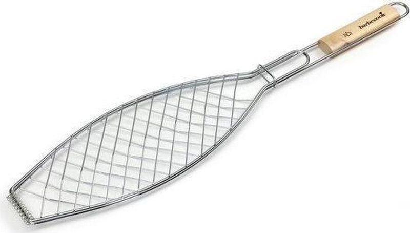 Barbecook Grillrooster, visrooster geschikt voor het grillen van 1 vis, 66 x 14,5 x 2 cm