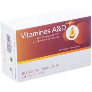 Nutritic Vitamines A & D Tabletten 60 stuks