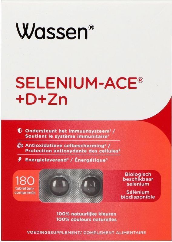Selenium - ACE+D+Zink Tabletten - 180 Stuks
