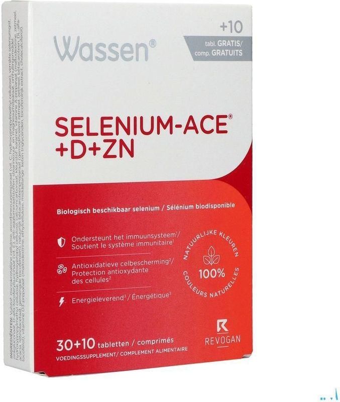 Selenium - ACE+D+Zink Tabletten - 30+10 Stuks