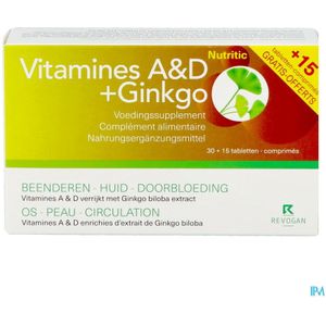 Ginkgo Biloba - Supplement - 100 Capsules - Natuurlijke Ingrediënten