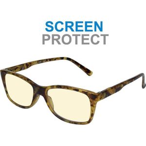 SILAC - SCREEN PROTECT - Brillen voor Vrouwen en Mannen met bescherming tegen het blauwe licht van de schermen - 7206 - Dioptrie +0.00
