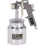 Powerplus POWAIR0106 Pneumatisch verfpistool - Verfspuit - Max. druk: 4bar - 750ml bovenbeker - Spuitbreedte 180-220mm