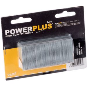 Powerplus POWAIR0342 Spijkers - Voor nietmachine tacker - 38mm - 500stuks
