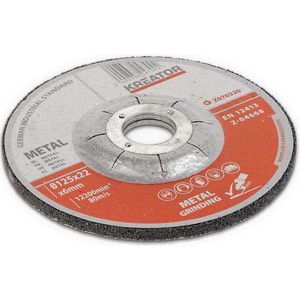 Kreator KRT070320 Afbraamschijf - 3 stuks - metaal - Ø125 - 6mm