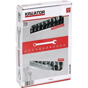 Kreator - Hand tools - KRT500009 - Sleutelset - 6-22mm combinatie - 12 st.