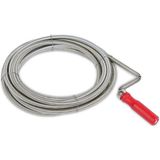 Kreator KRT563003 Ontstoppingsveer – Ontstopper - 10 m lang - 10 mm Ø