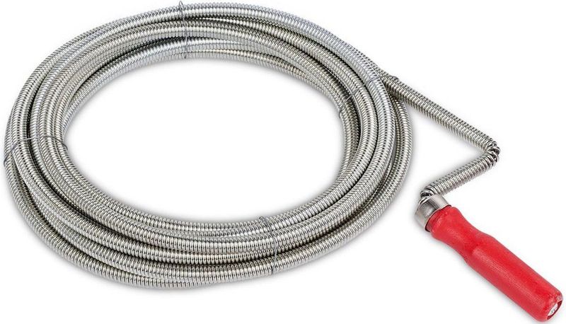 Kreator KRT563003 Ontstoppingsveer – Ontstopper - 10 m lang - 10 mm Ø